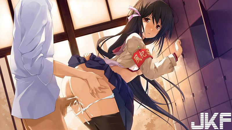 后ろから挿入して结合してるセックス画像バック挿入