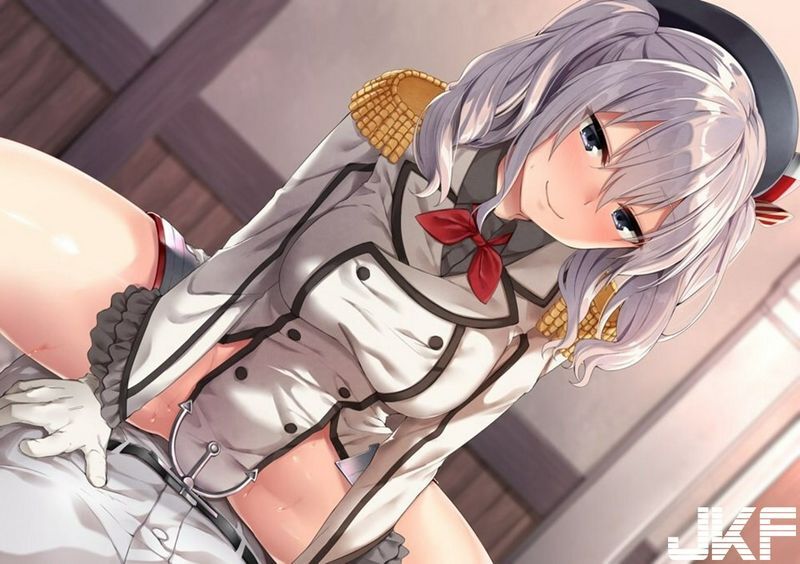 骑乗位女性上位な体位の二次エロ画像座位そ